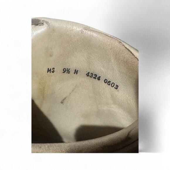 Raichle Men Leather Suede Hiking Mountaineering Boots 9.5 M Brown Ankle 4324 - Picture 8 of 9